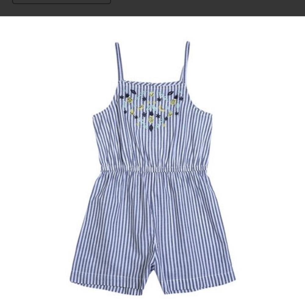 Anko blue Embroidered girl’s play suit - Picture 7 of 7